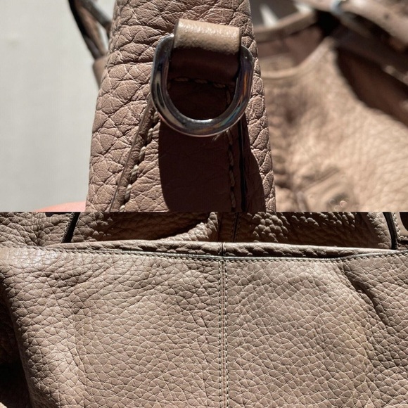 TOD’S Taupe Leather Tote Bag - Picture 6 of 8